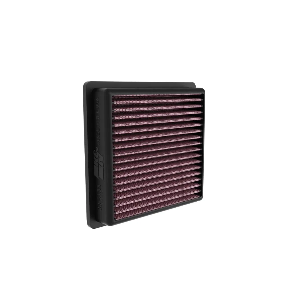 33-5133 – K&N FILTER Air Filter, Washable Red Cotton Gauze Panel - view 2